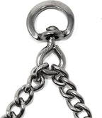 Herm Sprenger Ultra-Plus Prong Swivel Ring Stainless Steel Micro Training Dog Collar | Assembly Chain Training Collar for Smaller Dogs | Made in Germany - (1.5 mm, (Neck Size Upto 9.5"))