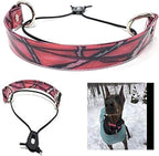 Sparky Pet Co - ECollar Replacement Strap - Bungee Dog Collar - Waterproof - Adjustable - Secure Nexus Wheel Lock - for Electronic Training & Invisible Fence Systems - 1" (Pink Camo)