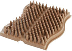 The Original ScratchnAll Animal Scratch Pad, Flexible Acupressure Nubs & Interlocking Design, Very Durable & All-Weather, Great for Domestic, Barnyard and Zoo Animals - USA Made, Brown