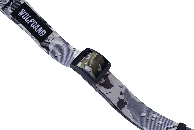 Wolfgang Heavy Duty Martingale Dog Collar with Quick Release Nylon Buckle for Walking & Training, Hideout Print, Small