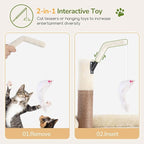 Globlazer Cat Tree for Indoor Cats Large Adult, 74in Tall Cat Tower with Scratching Post, Heavy Duty Cat Tree Tower with 2 Spacious Caves, Oversized Top Perch, Big Hanging Basket, F74B, Beige