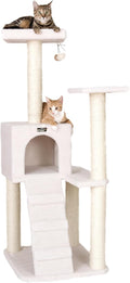 Armarkat B5301 53-Inch Cat Tree, Ivory