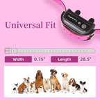 Universal 27 ½” X ¾” Replacement Band Strap for Dog Training Collar - Adjustable Waterproof TPU for Remote E-Collar, Static/Vibration Shock Trainer