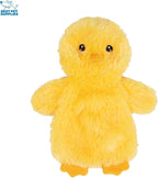 Best Pet Supplies Interactive Squeaky Dog Chew Toy, Ideal Dog Toys for Chewers, Small, Medium & Large Dogs, and Fetch Lovers - Crinkle Chicken (Yellow, Pink, Blue), Large