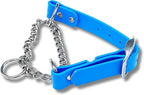Martingale Collar for Dogs, Biothane, Stainless Steel Hardware, No Pull, Made in The USA, Professional Grade, Extra Large, Light Blue