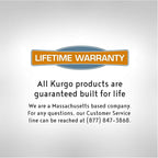 Kurgo Kibble Carrier - Portable Kibble Carrier - Compact Travel Storage - Dog Food Dry Bag - Camping Dog Storage - 5 lb Capacity - Chili Red