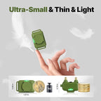 Tiniest Small Dog Shock Collar, Lightest Dog Training Collar with 2000ft Remote, Tailored for Small Dogs 5-15lbs & Medium Large Dogs, Beep, Vibrate, Shock, Lighting, Waterproof, Rechargeable，Green
