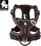 TRUE LOVE Dog Harness No Pull Nylon Reflective Pet Harness Adjustable Comfortable Control Step-in Brilliant Colors Truelove TLH56512 XL