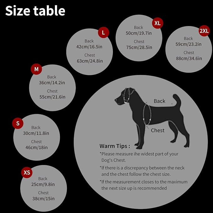 Warm Dog Winter Coat, Windproof Dog Cold Weather Jacket, Reflective & Adjustable Black Pet Vest with Harness, Thick Polar Fleece Lining Cozy Apparel for Small Medium Cats