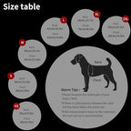 Warm Dog Winter Coat, Windproof Dog Cold Weather Jacket, Reflective & Adjustable Black Pet Vest with Harness, Thick Polar Fleece Lining Cozy Apparel for Small Medium Cats