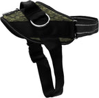 ShawnCo Essential Dog Harness, No-Pull Pet Vest with 3 Leash Clips, No Choke, Reflective, Adjustable and Padded, for Easy Walking and Training for Small, Medium and Large Dogs (Military Camo, XS)