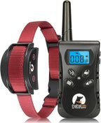 PaiPaitek No Shock Dog Training Collar with Remote, Lightest Vibration Collar for Small Dogs 5-15lbs & Medium Large Dogs, Rechargeable, Waterproof, 1600ft Range, No Prongs