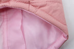 Small Dog Coats Warm Winter Dog Jacket Pet Puppt Jackets Puppy Cold Weather Coat Pet Clothes for Small Dogs, Pink, Large