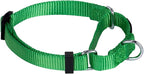 Hyhug Martingale Collar for Dogs Small Green |Escape - Proof Heavy Duty Nylon Durable No Buckle, Ideal for Training & Daily Walks