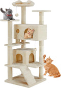 54in Cat Tree, Beige