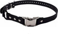 Educator 1-Inch Dog Training Collar Strap – ONLY Fits FE-580, ET-800 & UL-1200 Receivers – NOT Compatible with Mini Educator (ET-300/ET-400) – Quick Snap Biothane Bungee Collar, Black