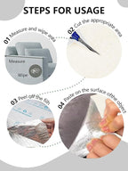 Anti Cat Scratch Couch Furniture Protector, Adhesive Cat Scratch Pad Deterrent for Furniture, DIY Climbing Cat Scratcher Couch Protector from Cat Claws Scratching for Indoor (offwhite,78.7x15.8In)