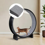 Kisangel Cat Carpet Scratching Mat Replacement, Cat Treadmill Accessories Felt Running Wheel Cushion Mat Scratch for Indoor Supplies Furniture, 95x10 inches