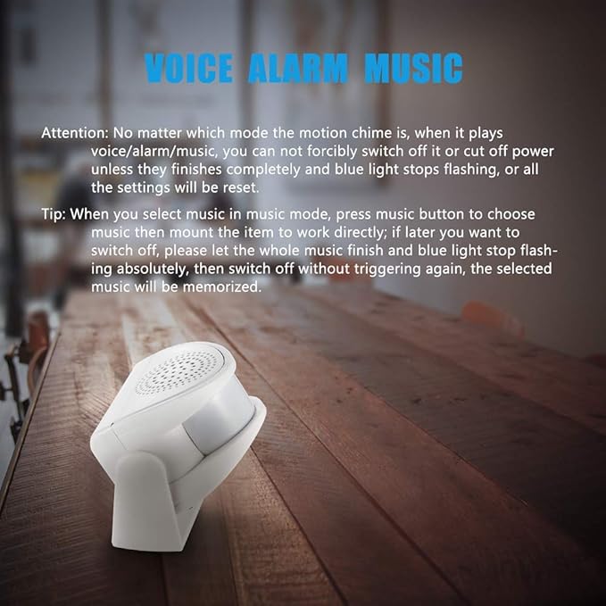 KERUI Wireless Indoor Motion Sensor Door Bell Shop Visitor Alert Chime Alarm Burglar for Business When Entering Door Opens