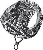 Round Brim Princess Hat Visor Hat Pet Dog Mesh Porous Sun Hat with Ear Holes for, Extra Dog Teddy, Pug, Chihuahua, Shih Tzu, Yorkshire Terriers, Papillon Z-2-black Large