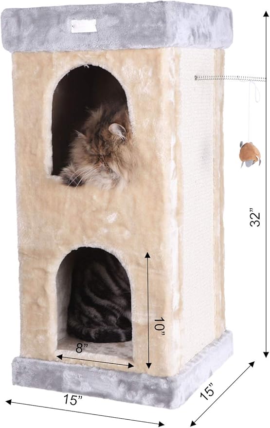 Armarkat Premium Cat Tree Model X3203, Beige