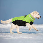 Lelepet Dog Coat Warm Dog Winter Coat Waterproof Dogs Jacket with Harness Built in Reflective Pet Fleece Vest Zip-Up Cold Weather Coats for Small Dogs Turtleneck & Windproof Coats Chihuahua Lime XS