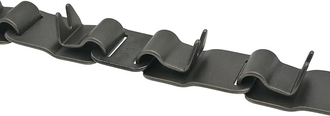 Herm Sprenger NeckTech Sport Dog Training Prong Collar with ClicLock Buckle on The Side No-Pull Collar with Swivel D-Ring Made in Germany (Black Stainless Steel, 19in (Neck Size up to 16in))