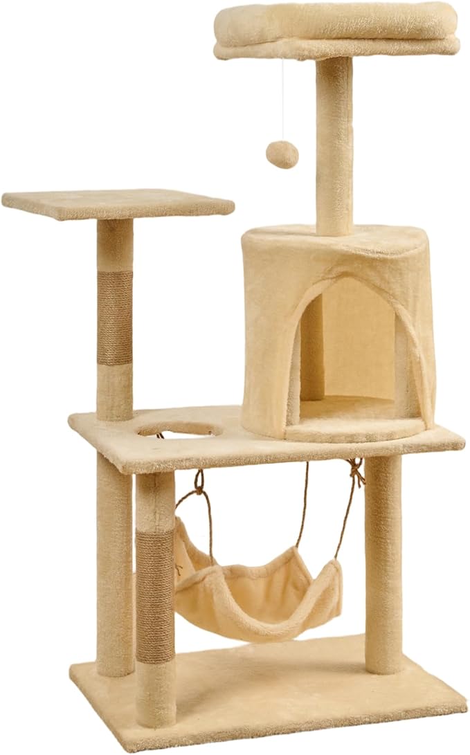 Multi-Tier cat Tree with a nest (Large-A)