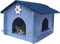 Lukamoo® Cute Cat House (Oceanic Cottage, Large)