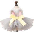 Furbabycare® Elegant Sweet Easter Puppy Dog Blingbling Princess Skirt Pet Dog Lace Cake Camisole Tutu Dress C-Easter Bunny-1 Small