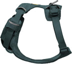 Ruffwear, Front Range Flex Dog Harness, Engineered Knit Construction for Ultimate Fit and Mobility, Lightweight Flexible Everyday Harness with Dual Leash Clips, Deep Teal, XX-Small