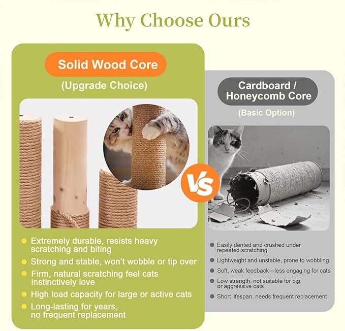 4-Tier Cat Tree Outdoor/Indoor Cat House, Weatherproof Wooden Cat Tower, Multi-Level Feral Cat Shelter with Ramps, Scratching Post & Enclosed Condo, Outside Cat Enclosure for Multiple Cats,Grey white