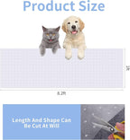 8.2 Feet Cat Carpet Protector, Non-Slip Carpet Protector for Pets，Carpet Scratch Stopper from Scratching Carpet at Doorway