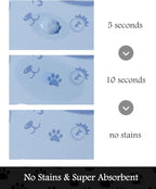 Pet Feeding Mat-Absorbent Dog Mat for Food and Water Bowl-No Stains Quick Dry Dog Water Dispenser Mat