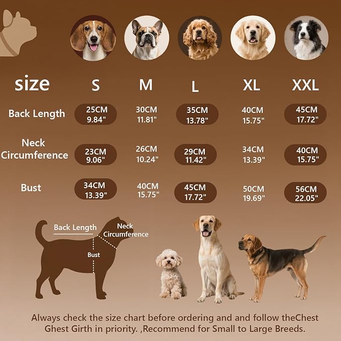 Small/Medium Dog Sweater, Warm Dog Winter Coat w/Sleeves, Comfortable High Neck Premium Dog Clothes for Golden Retriever-Best for Holidays, Daily Walks XXL Pink