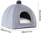 Winter Warm Thickened Pet Tent, Cat Houses for Indoor Cats, Cat Bed Cave, Dog Cave Bed, Small Dog House, Cats Hideaway, Kitten Beds, Puppy Beds, Pet Supplies for Small and Medium Pet