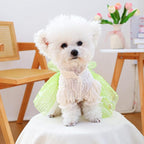 Furbabycare® Elegant Sweet Fashion Puppy Dog Blingbling Princess Skirt Pet Dog Lace Cake Camisole Tutu Dress S-Panda X-Small