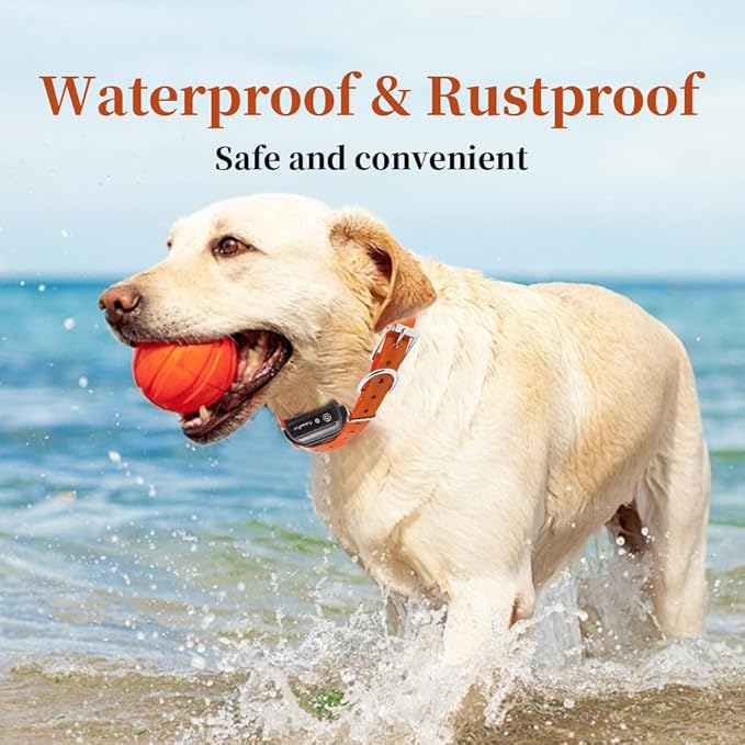 Universal 27 ½” X ¾” Replacement Band Strap for Dog Training Collar - Adjustable Waterproof TPU for Remote E-Collar, Static/Vibration Shock Trainer