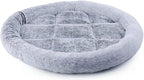 SHENGOCASE 20” Round Donut Cat Tree Tower Replacement Cushion Bed with Hook Tapes, Faux Fur Platform Perch Condo Accessory