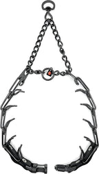 Herm Sprenger Prong Collar for Dogs Training – Quick Release Buckle & Swivel Ring for Easy Use – Made of Durable Steel Chrome Plated in Germany– 3.2mm Prongs for Large Dogs with 20-26" Neck