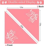 Big Sister Big Brother Dog Bandanas, Adjustable Double Sided Pet Bandana for Pregnancy Announcement, Triangle Scarf for Small Medium Large Dogs, Puppy Sibling Reveal Accessories 2 Pack