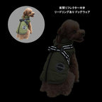 Dog Winter Coat,Warm Jacket Paded Fleece Pet Vest with Built in Harness, Windproof Reflective Cozy Adjustable Snow Pet Coat Clothes with Zipper for Small Medium Large Dogs