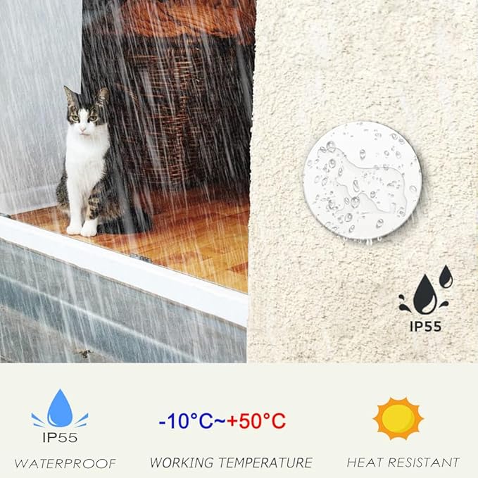 EverNary Dog Door Bell for Potty Training to Go Outside, WiFi Doggie Door Bell, Wireless Doggy Doorbell with Phone App,Waterproof Touch Button with Large Activate Range (1 WiFi Receiver 1 Button)