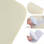 Cat Scratcher Mat Kitty Scratching Pad Sofa Protector Natural Sisal Cat Scratch Toy Couch Bed Floor Sofa Armrest Guard Easy Installation Scratching Post for Grinding Claws Protecting Furniture