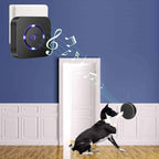 EverNary Dog Door Bell, Wireless Doggie Doorbells for Potty Training, Door Bell for Dogs to Go Outside, Dog Bells (Black, 1 Receiver 4 Transmitters)