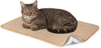Cat Scratching Mat Sisal, Sisal Fabric Large Pet Scratching Pad for Indoor Cats with Adhesive Hook Loop Tape, Cat Scratching Rug Wall Scratchers (1pcs(11x13.8in))