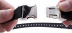 Educator 1-Inch Dog Training Collar Strap – ONLY Fits FE-580, ET-800 & UL-1200 Receivers – NOT Compatible with Mini Educator (ET-300/ET-400) – Quick Snap Biothane Bungee Collar, Black