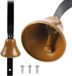 Dog Bell for Door Potty Training,Doorbell for Dog Housetraining Antique Door Bell Shopkeepers Bell Wall Mounted Metal Alarm System Dog Bells for Ring to Go Outside Traditional Doorbell Shop Doorbell