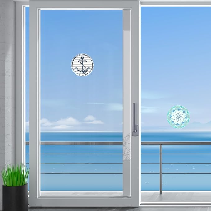 Screen Door Magnets Double Sided – Keep People, Kids, and Dogs from Running into a Screen Door. Saver - Robbins Aria Waving