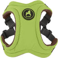 Gooby Escape Free Memory Foam Harness - Green, Small - No Pull Step-in Dog Harness with Four Point Adjustment for Small to Medium Dogs